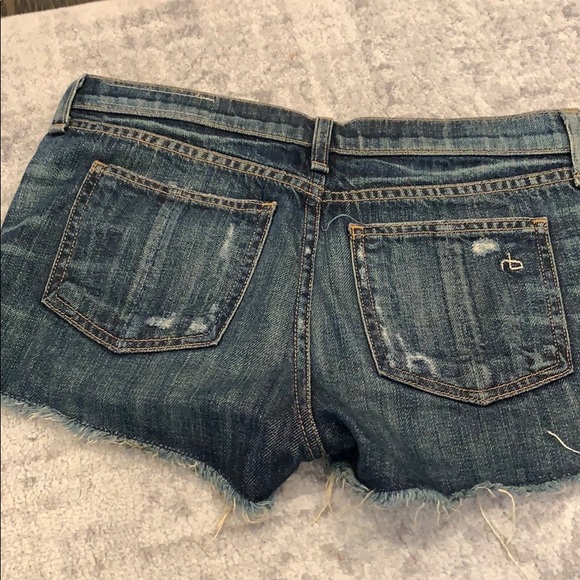 Rag&bone denim cut offs size 24 - Picture 4 of 4